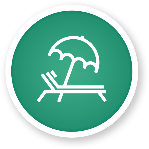 Paid time-off icon